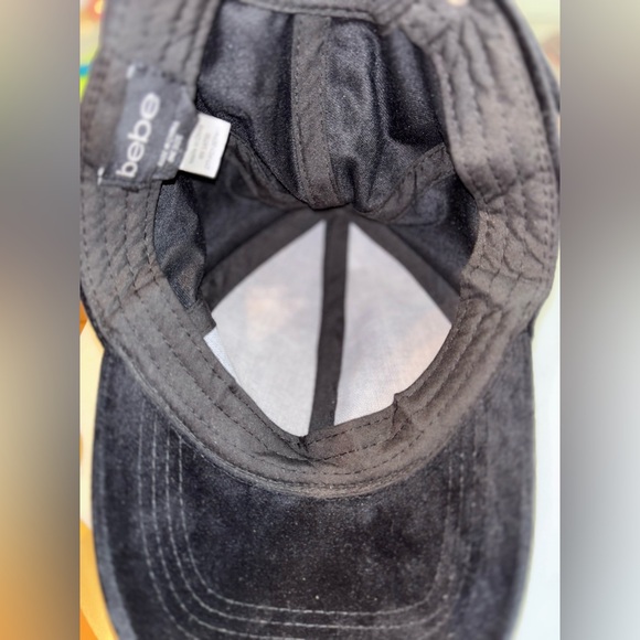 bebe Black Velvet Hat - Picture 3 of 4